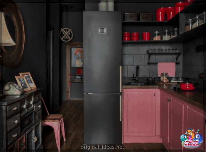 Сучасны дызайн кухні Loft 2021: З барам, у невялікай кватэры, фота лепшых навінак дызайну
