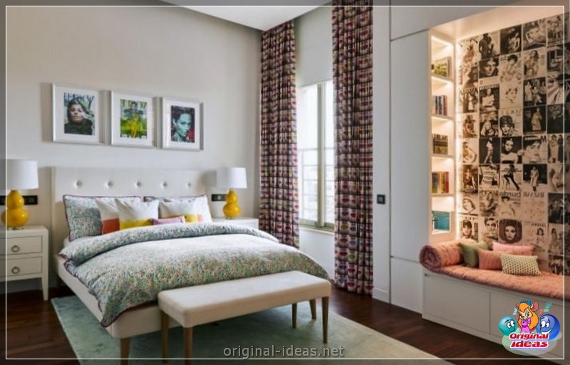 The interior of the bedroom is 150 photos of the best ideas for designing design in the bedroom. Novelties of bedroom arrangement of 2022
