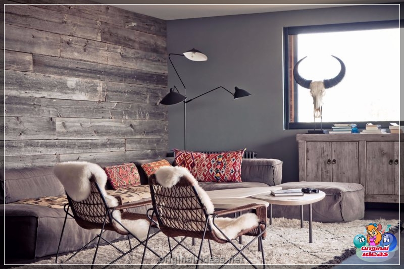 Wall decoration with wood - 70 photos of the best design options