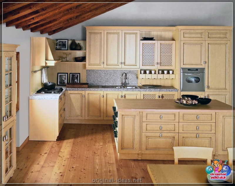 Кухня ў стылі Праванс - 103 фотаздымкі моднага дызайну на кухні. Кухні ў стылі Праванс у кватэры