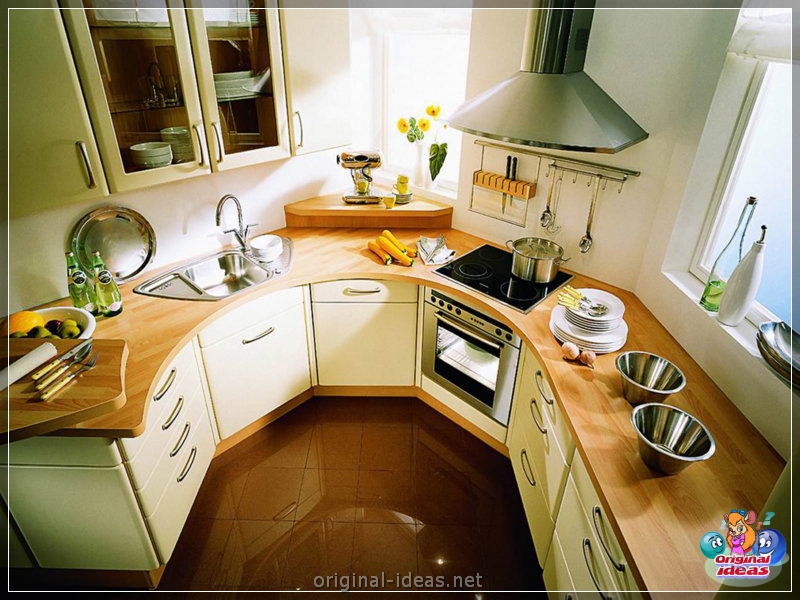 Планіроўка кухні - 110 фотаздымкаў функцыянальнай планіроўкі і незвычайных рашэнняў