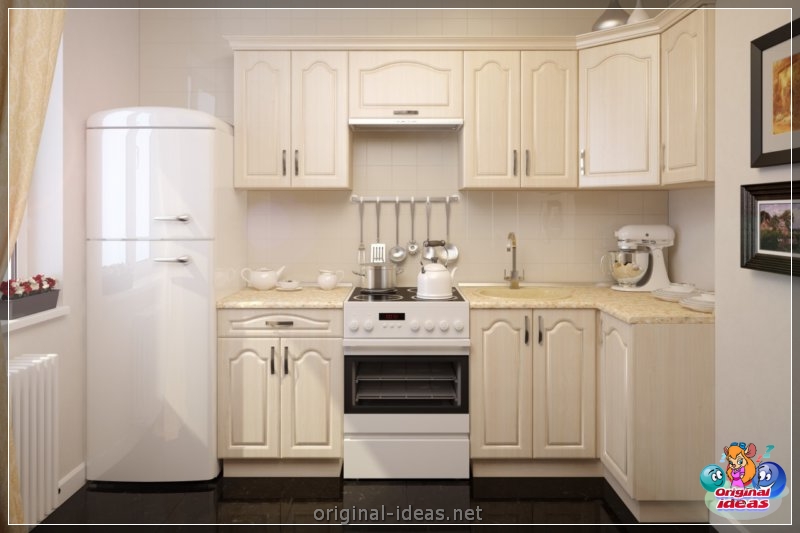 Кутнія кухні - 65 фотаздымкаў новаўвядзенняў ідэальнага дызайну ў інтэр'еры