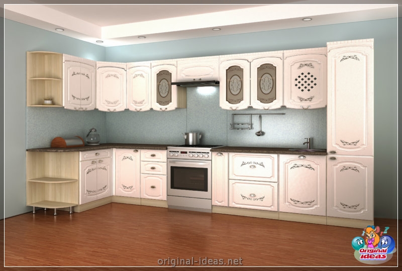 Модульныя кухні - 65 фотаздымкаў лепшых ідэй інтэр'еру і дызайну