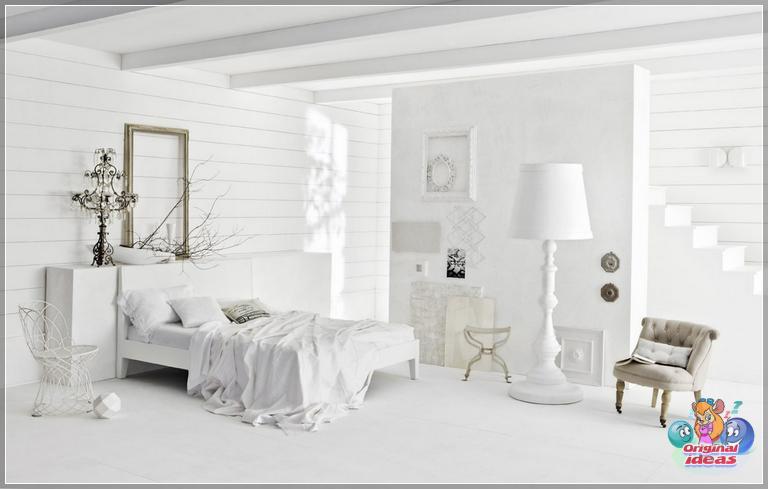 White perfection in every inch of the room