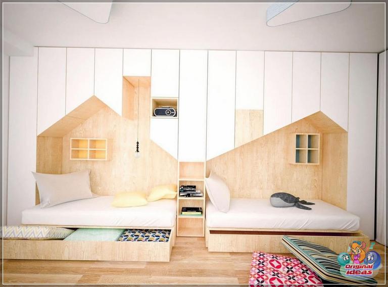 Comfortable twin houses with convenient and thoughtful storage space 