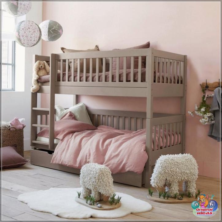 Bunk bed - the best option for a small children's room