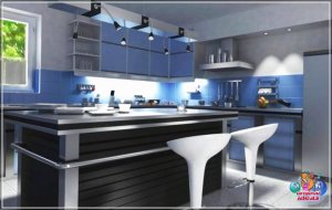 56 ідэй сучаснага дызайну кухні