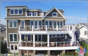 Раскошны 4-х павярховы дызайн дома на набярэжнай