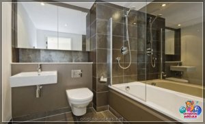 Ванная пакой у невялікай кватэры: 150 фотаздымкаў лепшых дызайнерскіх рашэнняў 2023