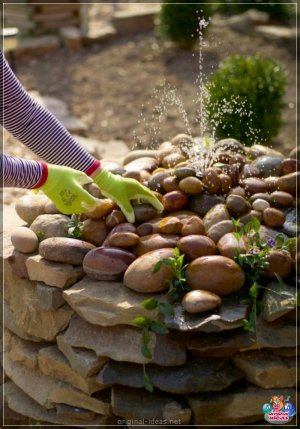 Зрабіце -it -yourself fountain -100 фотаздымкаў і відэа, як зрабіць сапраўдны фантан