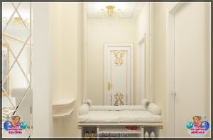 Калідор у класічным стылі - 100 фотаздымкаў гатовых - зробленых інтэр'ераў