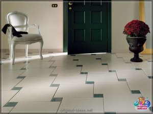 Плітка ў пярэднім пакоі на падлозе - 110 фотаздымкаў з усімі тонкасцямі падлогі