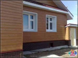 Балы сцен дома з сайдынгам