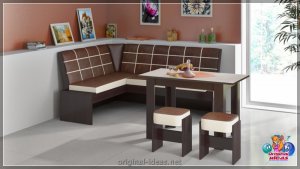 Невялікі канапа ў інтэр'еры - 60 фотаздымкаў ідэальнага дызайну