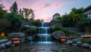 The Art of Waterfall Design: Key Elements for Creating a Tranquil Oasis
