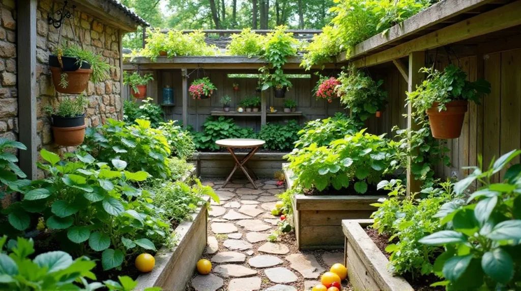 The Elegant Herb and Vegetable Nook