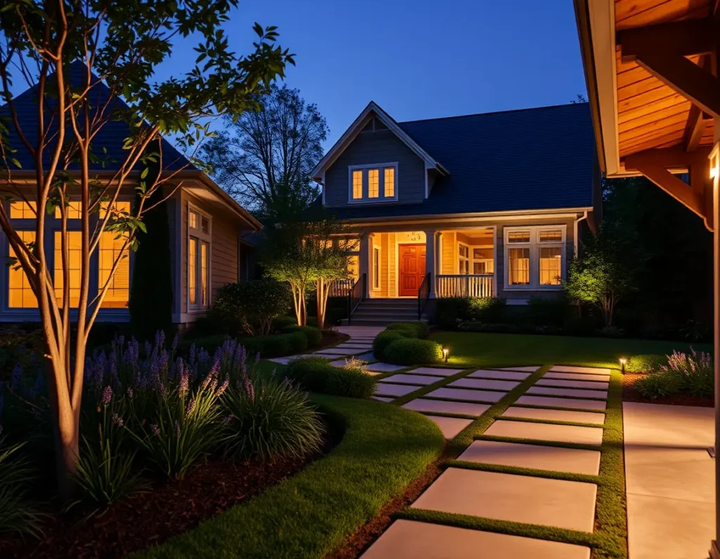 In addition to irrigation, smart outdoor lighting significantly enhances the ambiance and safety of outdoor spaces.