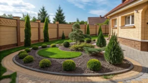 A Vision of Elegance The Meticulously Landscaped Garden Bed