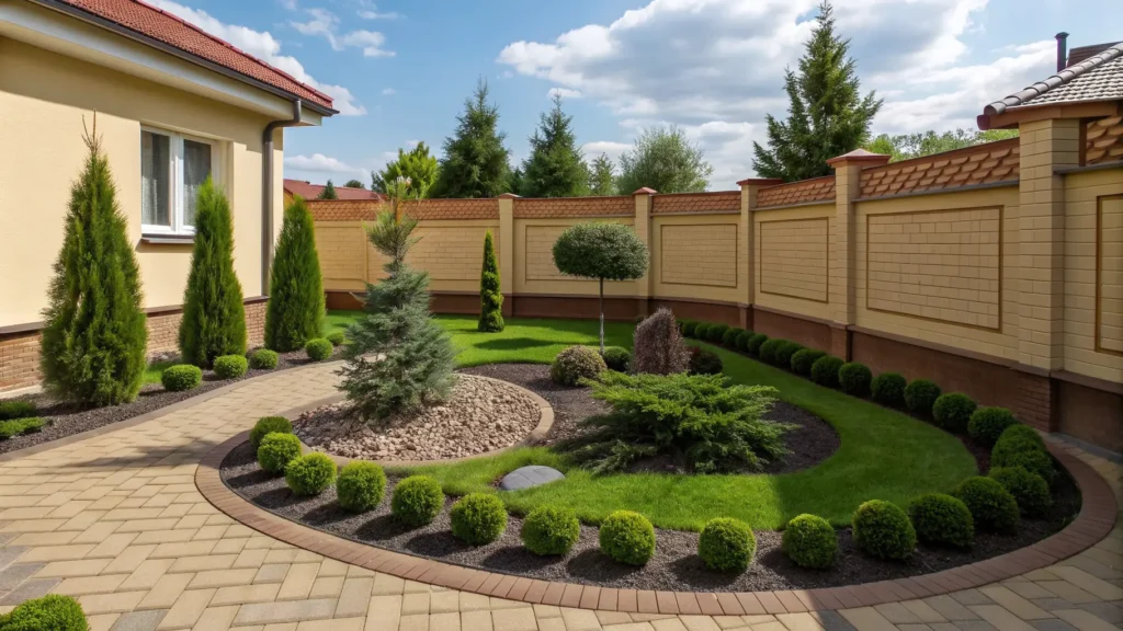 A Vision of Elegance The Meticulously Landscaped Garden Bed
