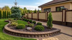 A Vision of Elegance The Meticulously Landscaped Garden Bed