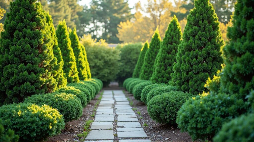 Evergreen Elegance: The Backbone of Your Four-Season Garden