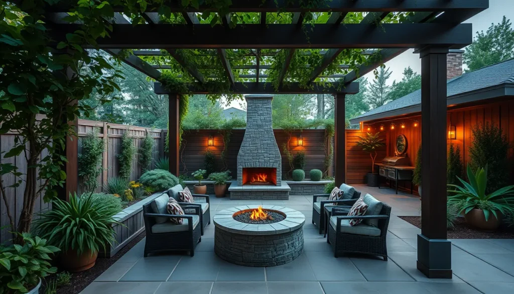 Integrated Landscaping Features