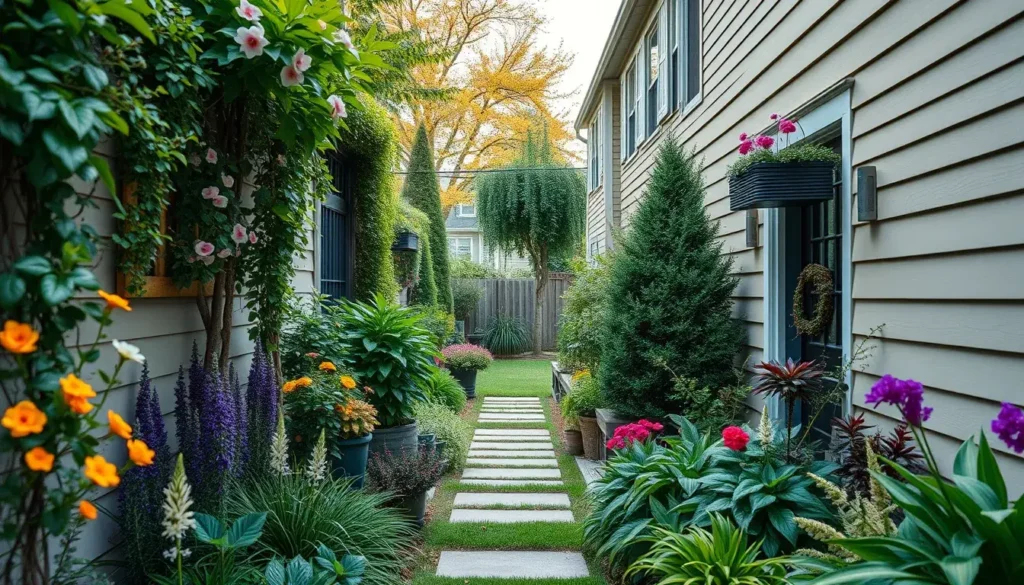 Seasonal Interest: Year-Round Landscaping Ideas for Narrow Side Yards