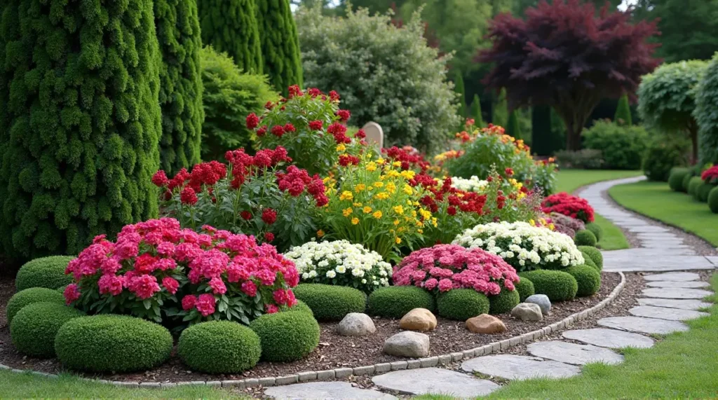 Corner Flower Beds Done Right | Design Inspiration Gallery