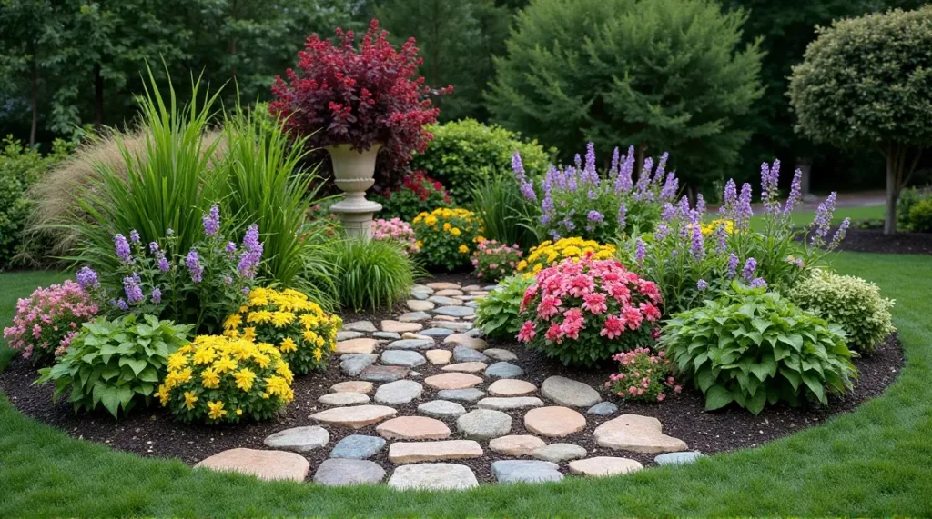 Corner Flower Beds Done Right | Design Inspiration Gallery