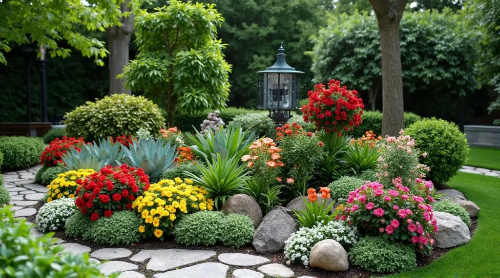Corner Flower Beds Done Right | Design Inspiration Gallery