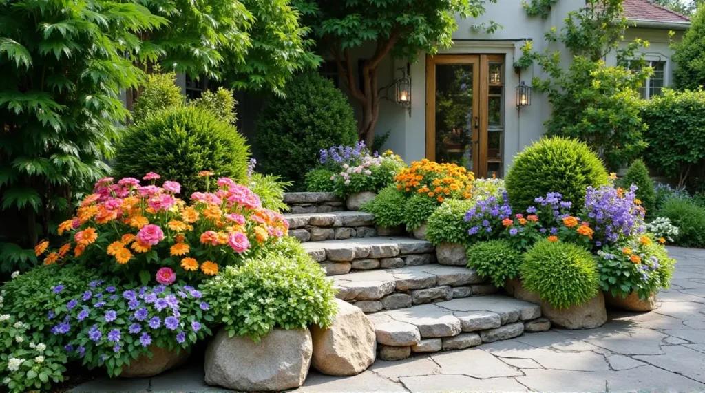 Corner Flower Beds Done Right | Design Inspiration Gallery