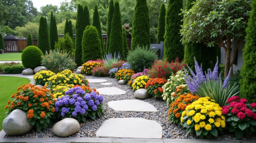 Corner Flower Beds Done Right | Design Inspiration Gallery