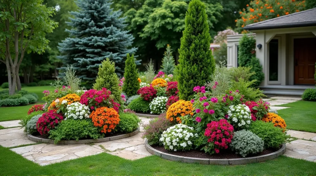 Corner Flower Beds Done Right | Design Inspiration Gallery