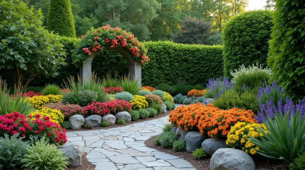 Corner Flower Beds Done Right | Design Inspiration Gallery