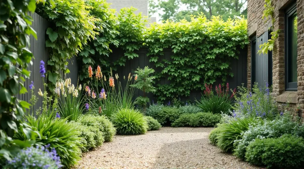 A Serene Corner Garden Retreat: Design Elements and Features