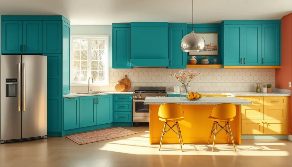 Color Palettes for 2026: Embracing Boldness in Kitchen Design