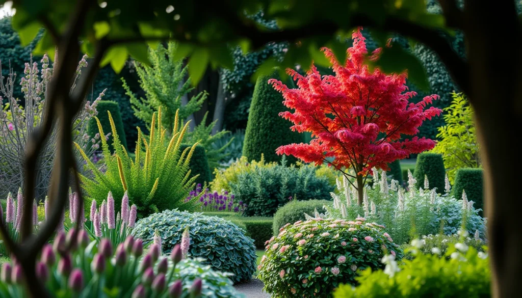Designing Harmony The Art of Integrating Trees and Shrubs in Your Garden Bed