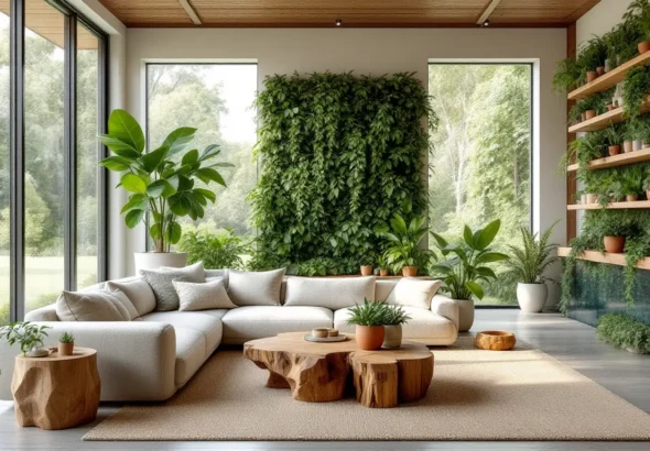 Embracing Biophilic Design: Bringing Nature Indoors in Modern Living Rooms