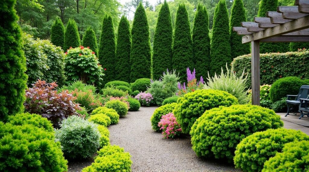 Evergreen Elegance: The Backbone of Your Four-Season Garden