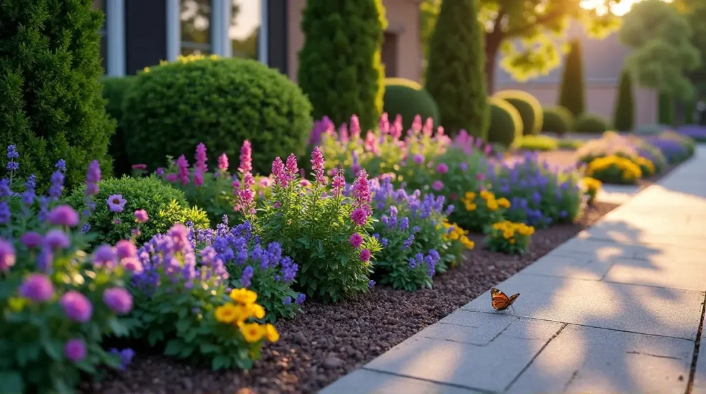 Front-of-House Flower Bed Guide: Balancing Curb Appeal, Maintenance, and Seasonal Interest