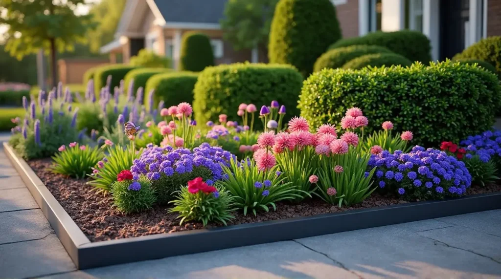 Front-of-House Flower Bed Guide: Balancing Curb Appeal, Maintenance, and Seasonal Interest