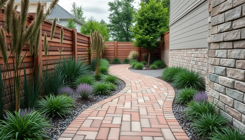 Functional Pathways: Designing Walkways for Narrow Side Yards
