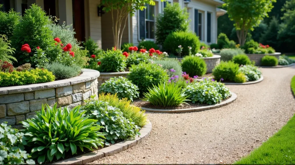 Incorporating Hardscaping: Creating Structured Garden Beds with Pathways and Borders