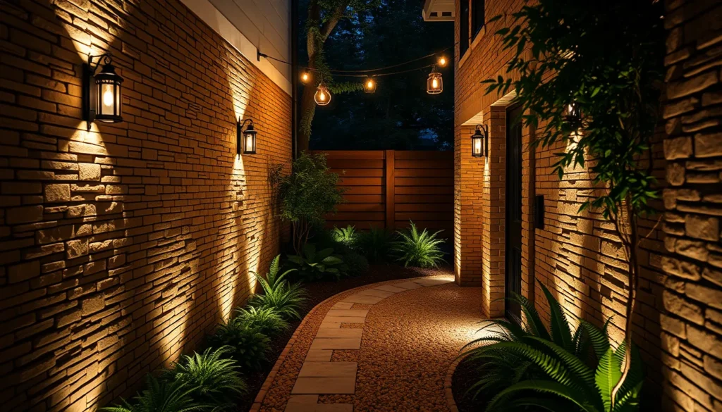 Lighting the Way: Illuminating Your Narrow Side Yard