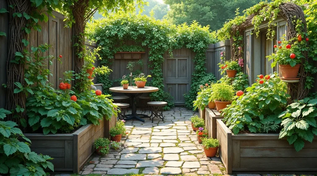 The Elegant Herb and Vegetable Nook