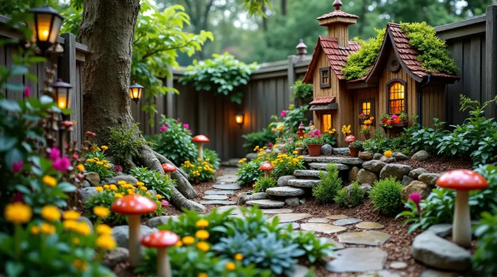 The Whimsical Fairy Garden