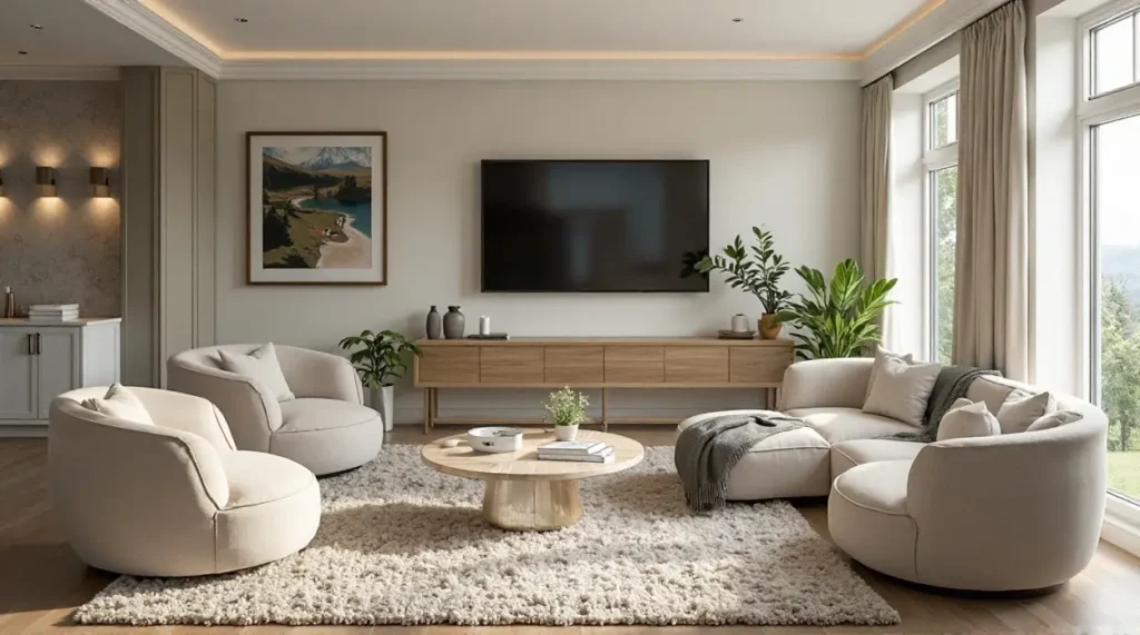 Multifunctional Spaces: Designing Living Rooms for Versatility