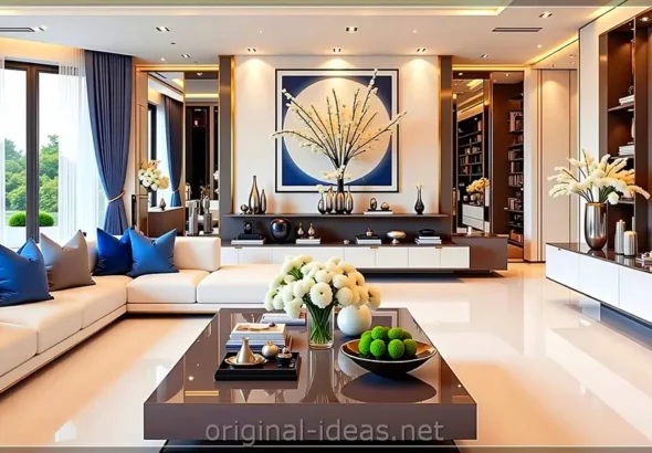 Serene Luxury: Inside a Modern Living Room Masterpiece