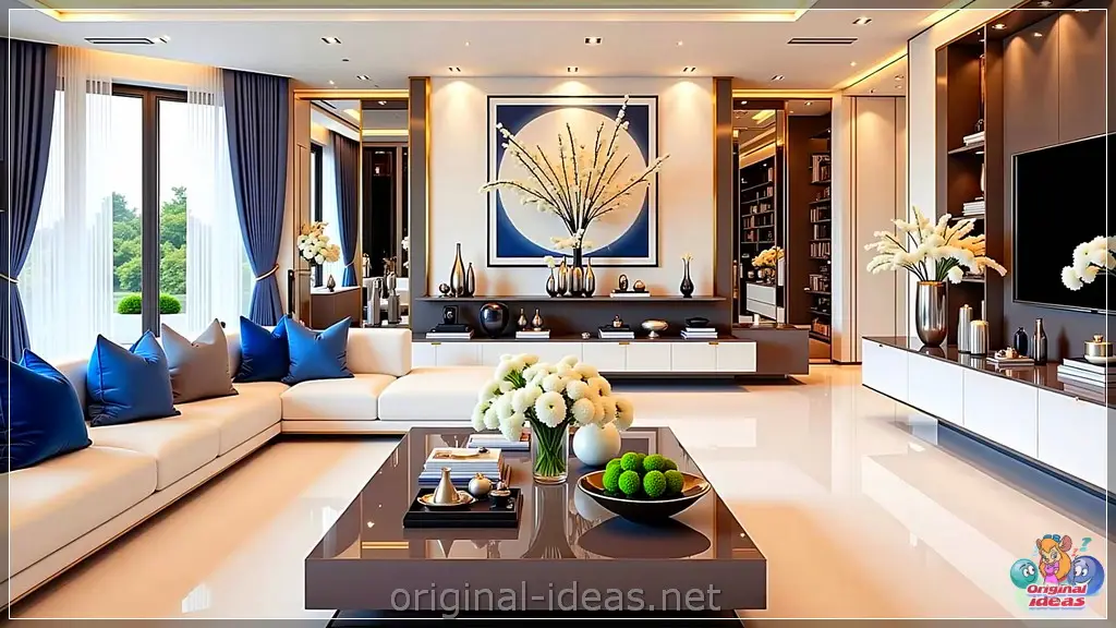Serene Luxury: Inside a Modern Living Room Masterpiece