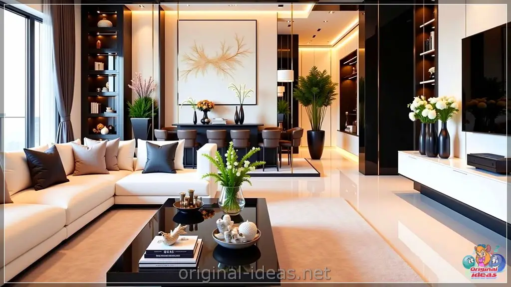 Serene Luxury: Inside a Modern Living Room Masterpiece